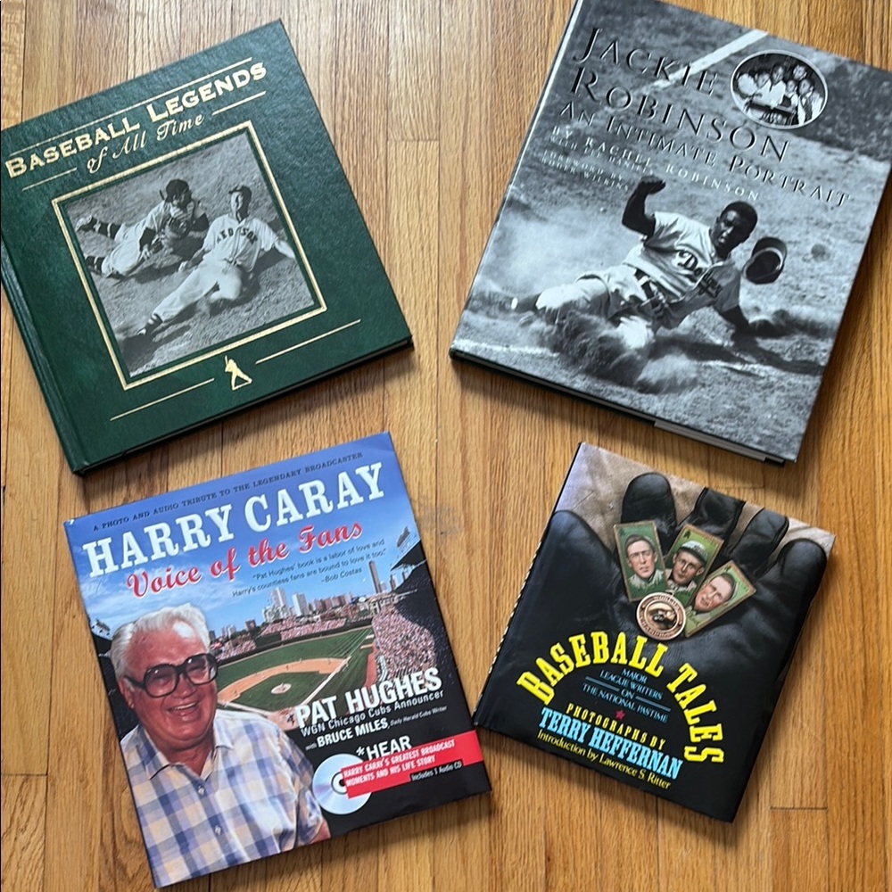 Baseball Legends and Stories Hardcover Book Set